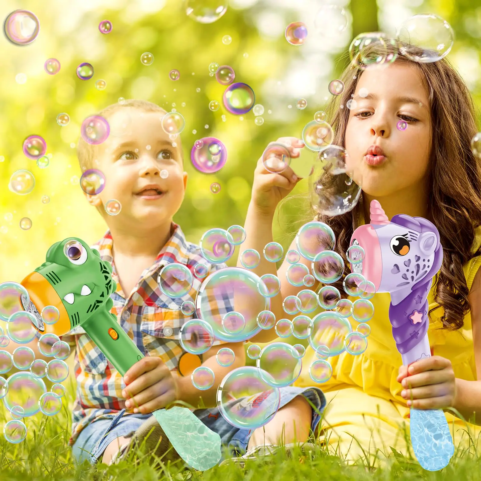 VATOS 2PCS Automatic Bubble Wands with light Music Gun for Fantasty Bubble Maker Machine with Bubble Refill Solution Gift forKid
VATOS 2PCS Automatic Bubble Wands with light Music Gun for Fantasty Bubble Maker Machine with Bubble Refill Solution Gift forKid