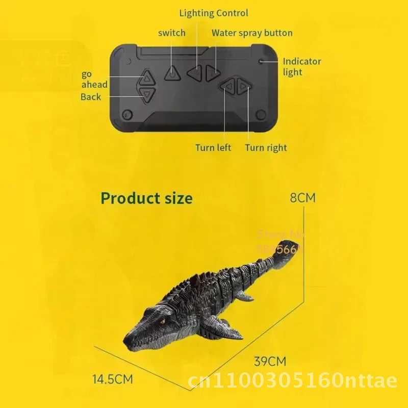 9 см большой электрический WIFI FPV RC динозавр крокодил лодка 2,4G распылитель воды хвост виляет светодиодное освещение пульт дистанционного управления динозавр боа
9 см большой электрический WIFI FPV RC динозавр крокодил лодка 2,4G распылитель воды хвост виляет светодиодное освещение пульт дистанционного управления динозавр боа