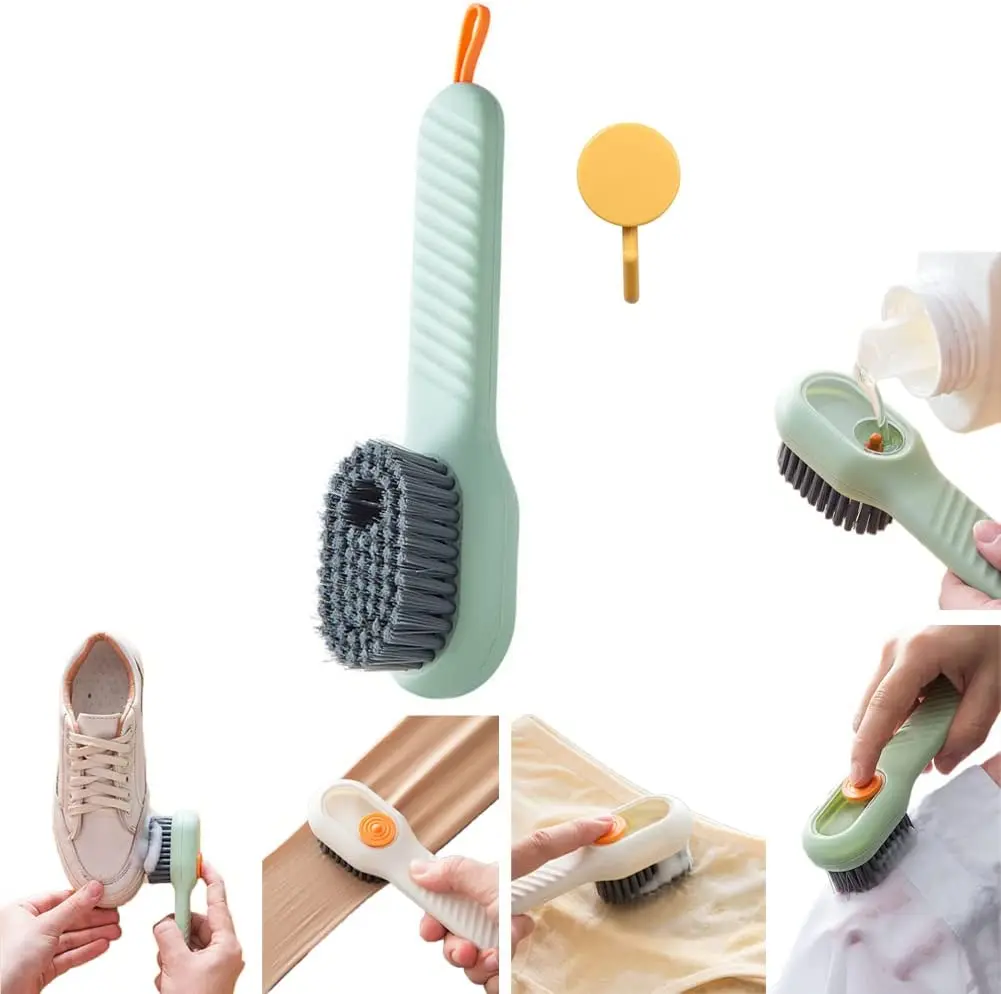 Shoe Brush Automatic Liquid Discharge Deep Cleaning Soft Bristles Household Laundry Cleaning Brush for Daily Use
Shoe Brush Automatic Liquid Discharge Deep Cleaning Soft Bristles Household Laundry Cleaning Brush for Daily Use