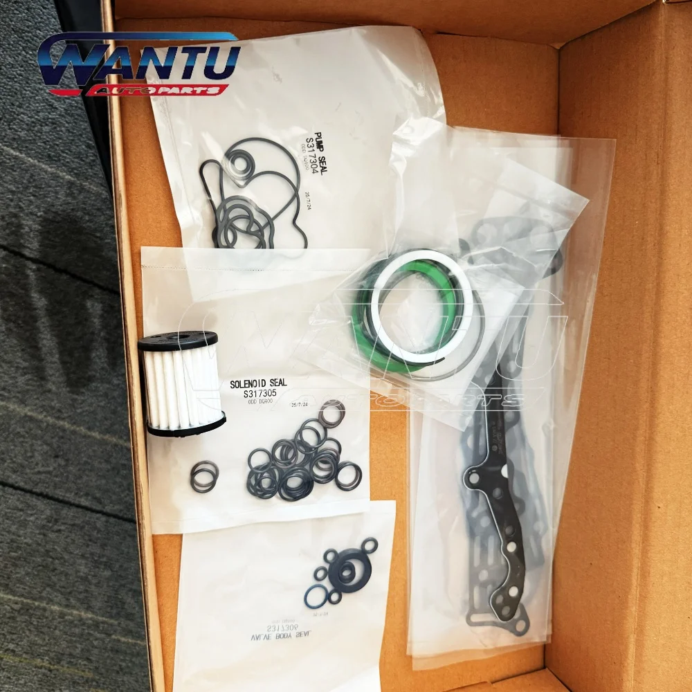 DQ400 DQ400E 0DD Automatic Transmission Valve Body Plate Filter Gasket O-Ring Repair Kit, suitable for hybrid Volkswagen AuDI
DQ400 DQ400E 0DD Automatic Transmission Valve Body Plate Filter Gasket O-Ring Repair Kit, suitable for hybrid Volkswagen AuDI