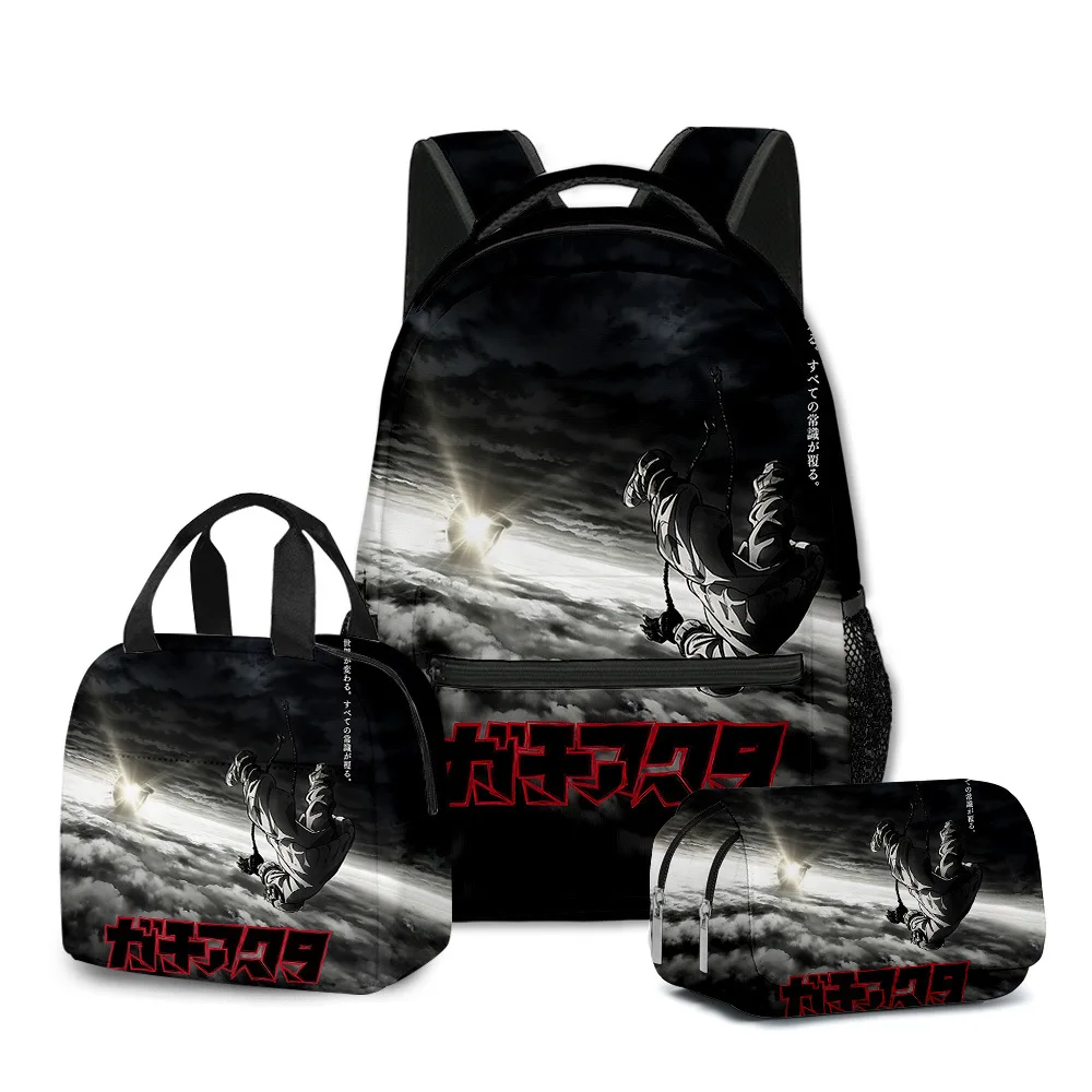 Cartoon Youthful Novelty Funny Gachiakuta 3D Print 3pcs/Set Student Travel bags Laptop Daypack Backpack Lunch Bag Pencil Case
Cartoon Youthful Novelty Funny Gachiakuta 3D Print 3pcs/Set Student Travel bags Laptop Daypack Backpack Lunch Bag Pencil Case