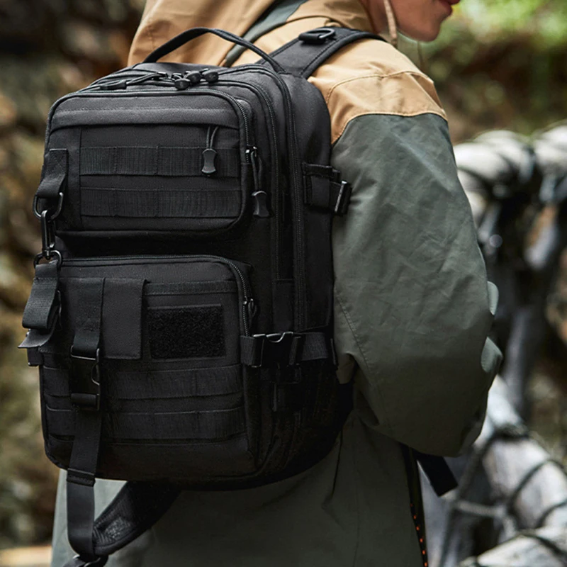 Large Tactical Backpack for Men Hiking Camping Sport Bag Outdoor Travel Fishing Tackle Rucksack Molle Hook and Loop Training Bag
Large Tactical Backpack for Men Hiking Camping Sport Bag Outdoor Travel Fishing Tackle Rucksack Molle Hook and Loop Training Bag