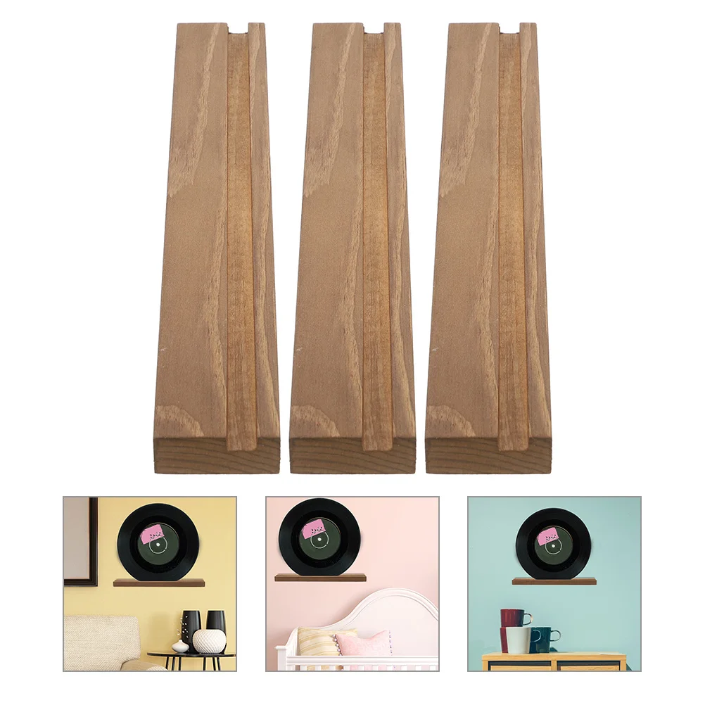 3 Pcs Vinyl Record Rack Wooden Holder Wall Display Organizer Mount Stand Storage
3 Pcs Vinyl Record Rack Wooden Holder Wall Display Organizer Mount Stand Storage