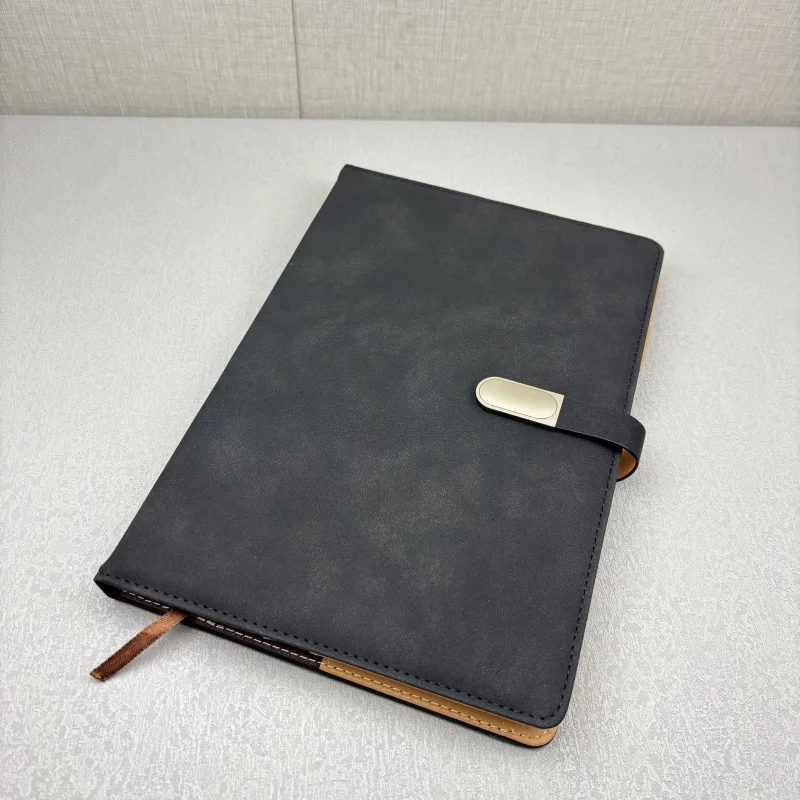 Thickened Notebook with Magnetic Closure Office Notepad Simple PU Leather Diary
Thickened Notebook with Magnetic Closure Office Notepad Simple PU Leather Diary