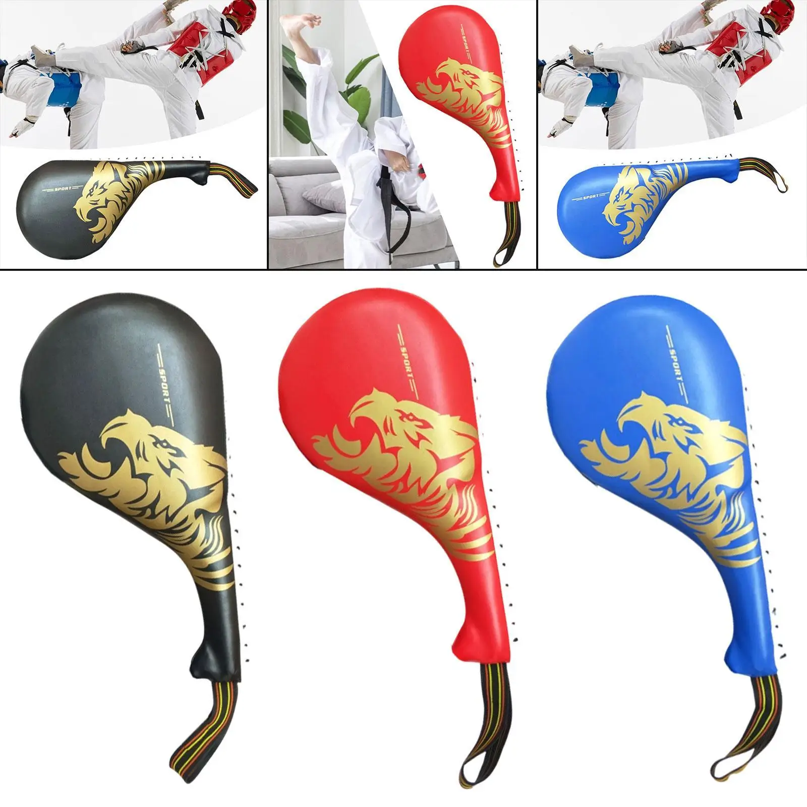 Тхэквондо Kick Pad с ремешком из искусственной кожи Профессиональный легкий кикбоксинг ударная мишень Pad для кикбоксинга Муай Тай Tkd 
Тхэквондо Kick Pad с ремешком из искусственной кожи Профессиональный легкий кикбоксинг ударная мишень Pad для кикбоксинга Муай Тай Tkd