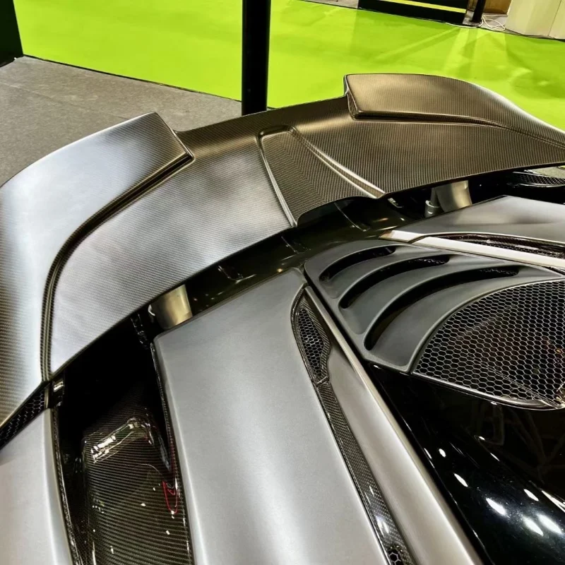 High Temperature Production 3k High-quality Dry Carbon Fiber Rear Spoiler Body Kit for McLaren 720S Upgrade RYFT Style
High Temperature Production 3k High-quality Dry Carbon Fiber Rear Spoiler Body Kit for McLaren 720S Upgrade RYFT Style