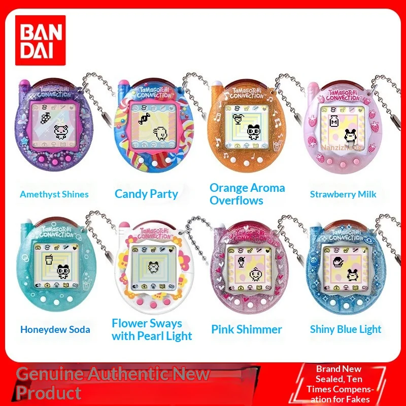 Bandai Genuine Tamagotchi Connection Electronic Pet Machine Interactive Virtual Pet Keychain Toy Portable Handheld Game For Kids
Bandai Genuine Tamagotchi Connection Electronic Pet Machine Interactive Virtual Pet Keychain Toy Portable Handheld Game For Kids
