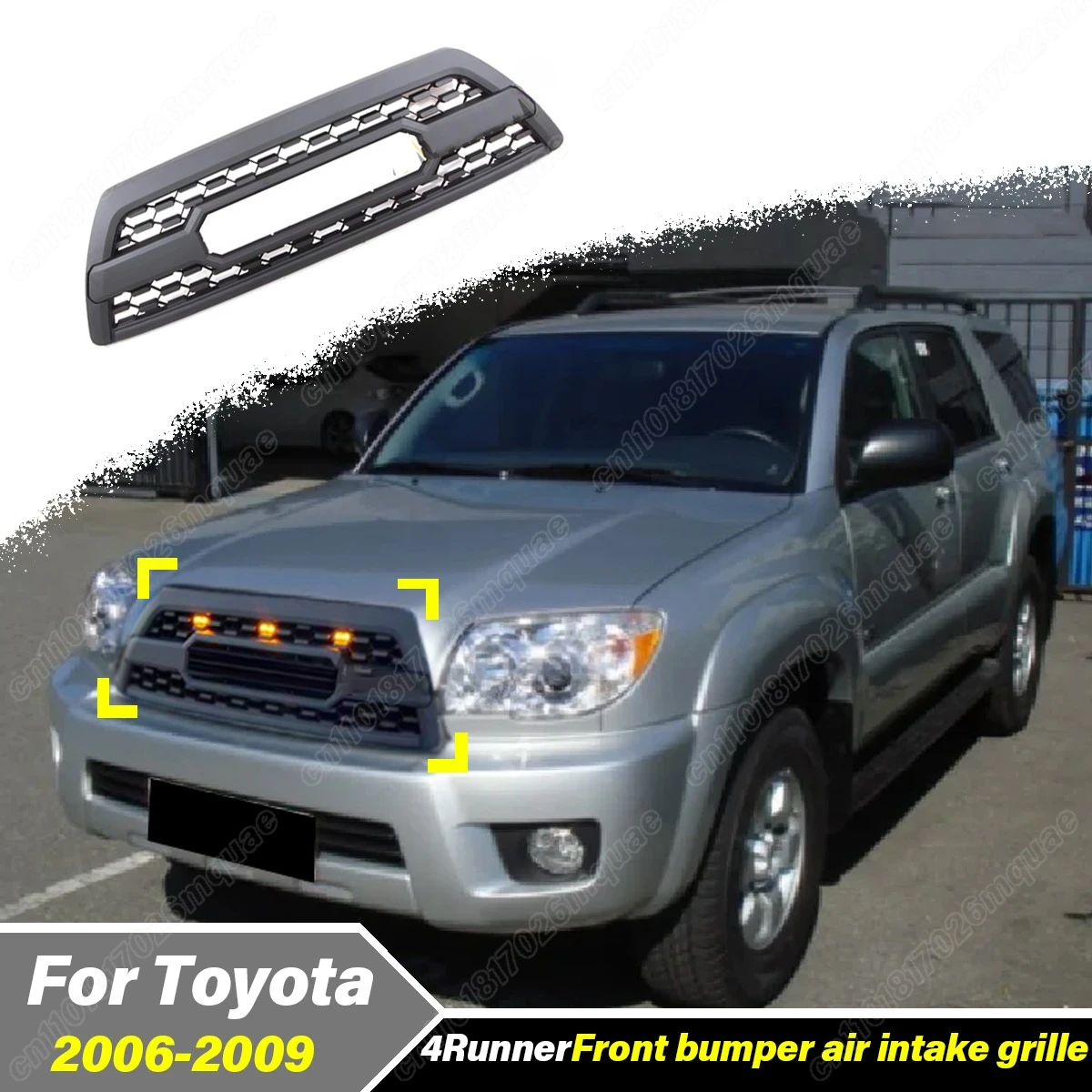 Для Toyota 4Runner 2006 2007 2008 2009, передняя решетка воздухозаборника двигателя автомобиля, передний кузов, охлаждение двигателя, декоративные аксессуары
Для Toyota 4Runner 2006 2007 2008 2009, передняя решетка воздухозаборника двигателя автомобиля, передний кузов, охлаждение двигателя, декоративные аксессуары