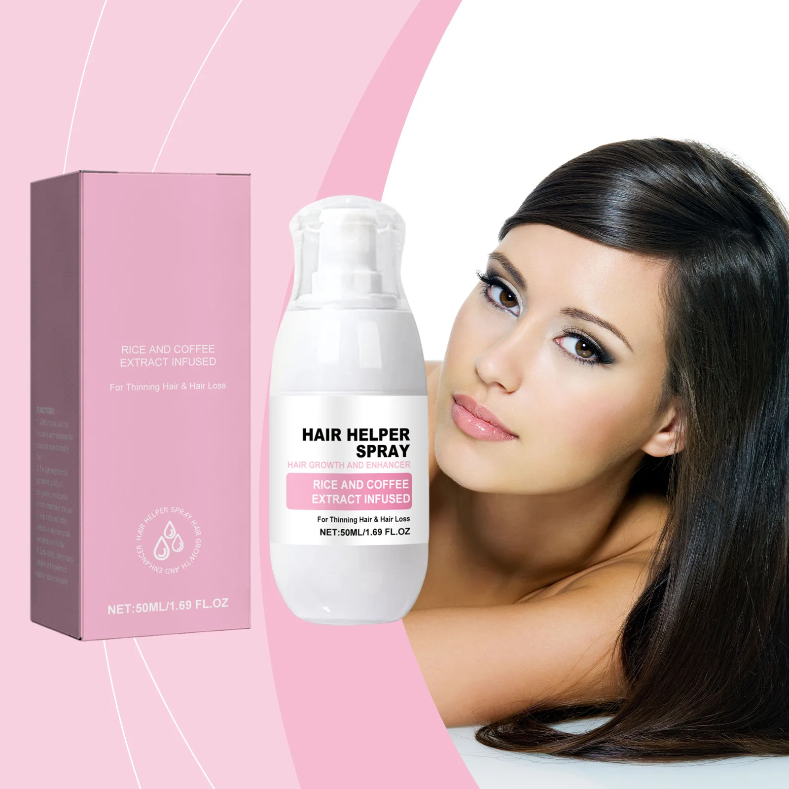 Hair Nourish Spray Deep Hydration Eliminate Frizz Reduce Loss Brighten Luster Lasting Fragrance Promote Growth Hair Smooth Spray
Hair Nourish Spray Deep Hydration Eliminate Frizz Reduce Loss Brighten Luster Lasting Fragrance Promote Growth Hair Smooth Spray