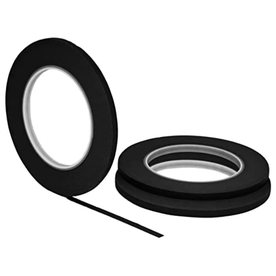 Painters Tape - 3pk Black Painter Tape -/4 x 60 Yards - Paint Tape for Painting, Edges, Trim, Ceilgs - Maskg Tape for DIY Pat P
Painters Tape - 3pk Black Painter Tape -/4 x 60 Yards - Paint Tape for Painting, Edges, Trim, Ceilgs - Maskg Tape for DIY Pat P