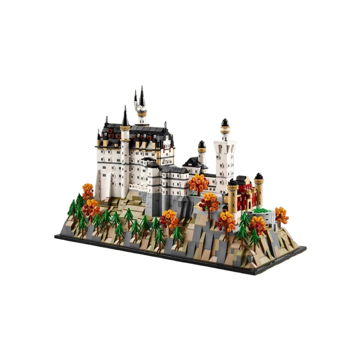 20263455Pcs Neuschwanstein Castle Architectural Model Kit European Castle Forest landscape Building blocks Set for Adults Gift
20263455Pcs Neuschwanstein Castle Architectural Model Kit European Castle Forest landscape Building blocks Set for Adults Gift