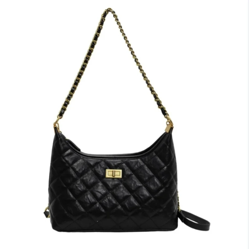 Summer new diamond lattice embroidery line bag popular hundreds of crossbody bag senior sense of double shoulder women's bags
Summer new diamond lattice embroidery line bag popular hundreds of crossbody bag senior sense of double shoulder women's bags