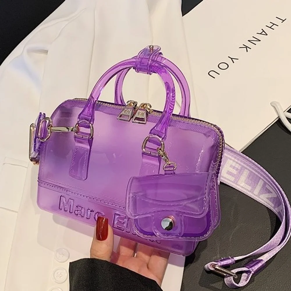 2026 Summer New PVC Transparent Jelly Handbag Pillow Bag for Women, European & American Fashion Quality Shoulder & Crossbody Bag
2026 Summer New PVC Transparent Jelly Handbag Pillow Bag for Women, European & American Fashion Quality Shoulder & Crossbody Bag