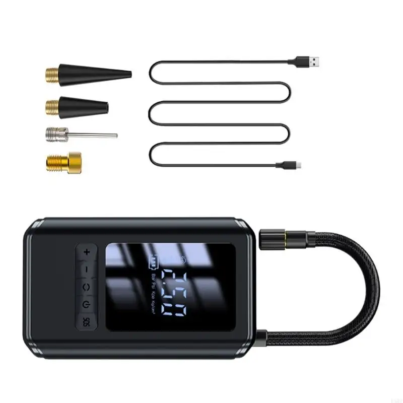 D5BE Wireless Tire Inflator Car Air Compressor with Flashlight & Pressure Gauge
D5BE Wireless Tire Inflator Car Air Compressor with Flashlight & Pressure Gauge