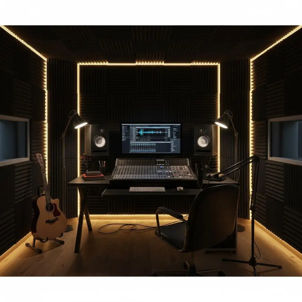 Acoustic Foam Panels, 80 Pack 12 x 12 x 1 inches, High Density Soundproof Wall Panels,Fire-Resistant Acoustic Panels,Sound Da
Acoustic Foam Panels, 80 Pack 12 x 12 x 1 inches, High Density Soundproof Wall Panels,Fire-Resistant Acoustic Panels,Sound Da