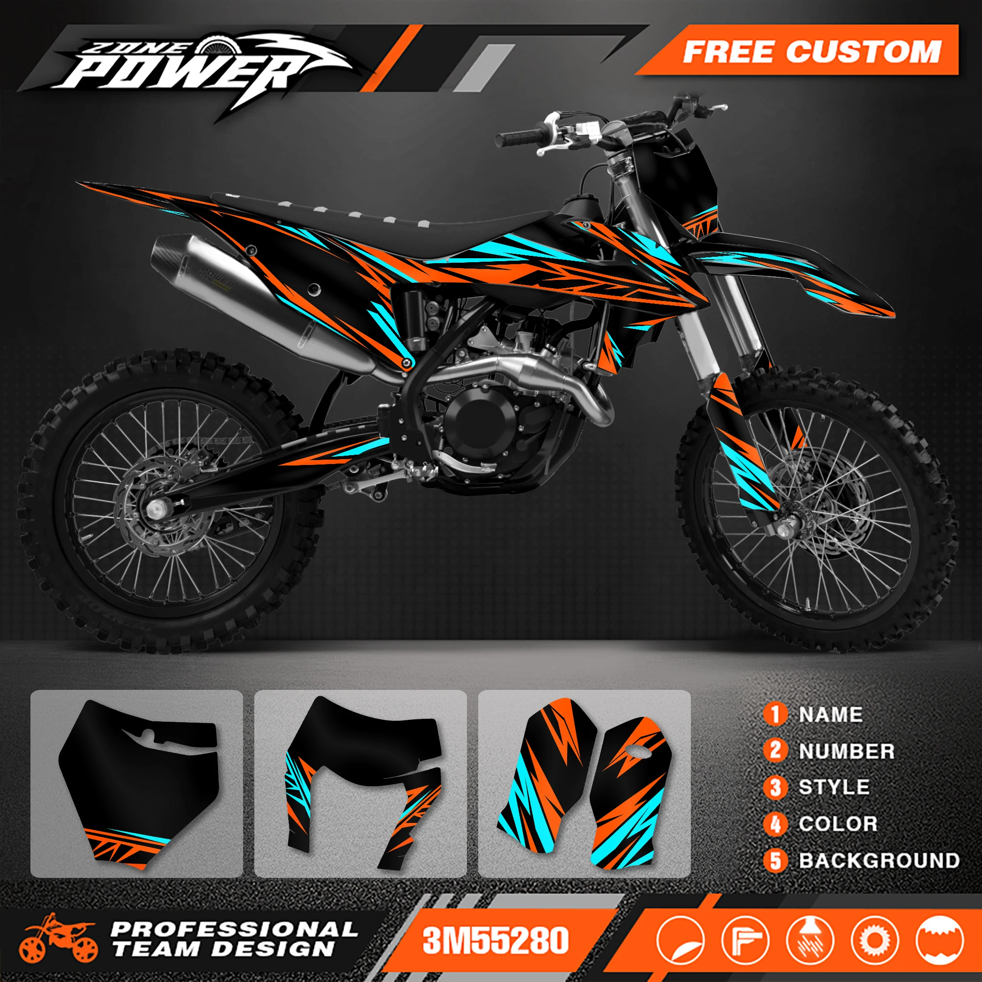 Powerzone Custom Team графические наклейки, Набор наклеек для KTM EXC EXC-F 2020 2021 2022 2023 SX SXF 2019 2020 2021 2022 W2
Powerzone Custom Team графические наклейки, Набор наклеек для KTM EXC EXC-F 2020 2021 2022 2023 SX SXF 2019 2020 2021 2022 W2