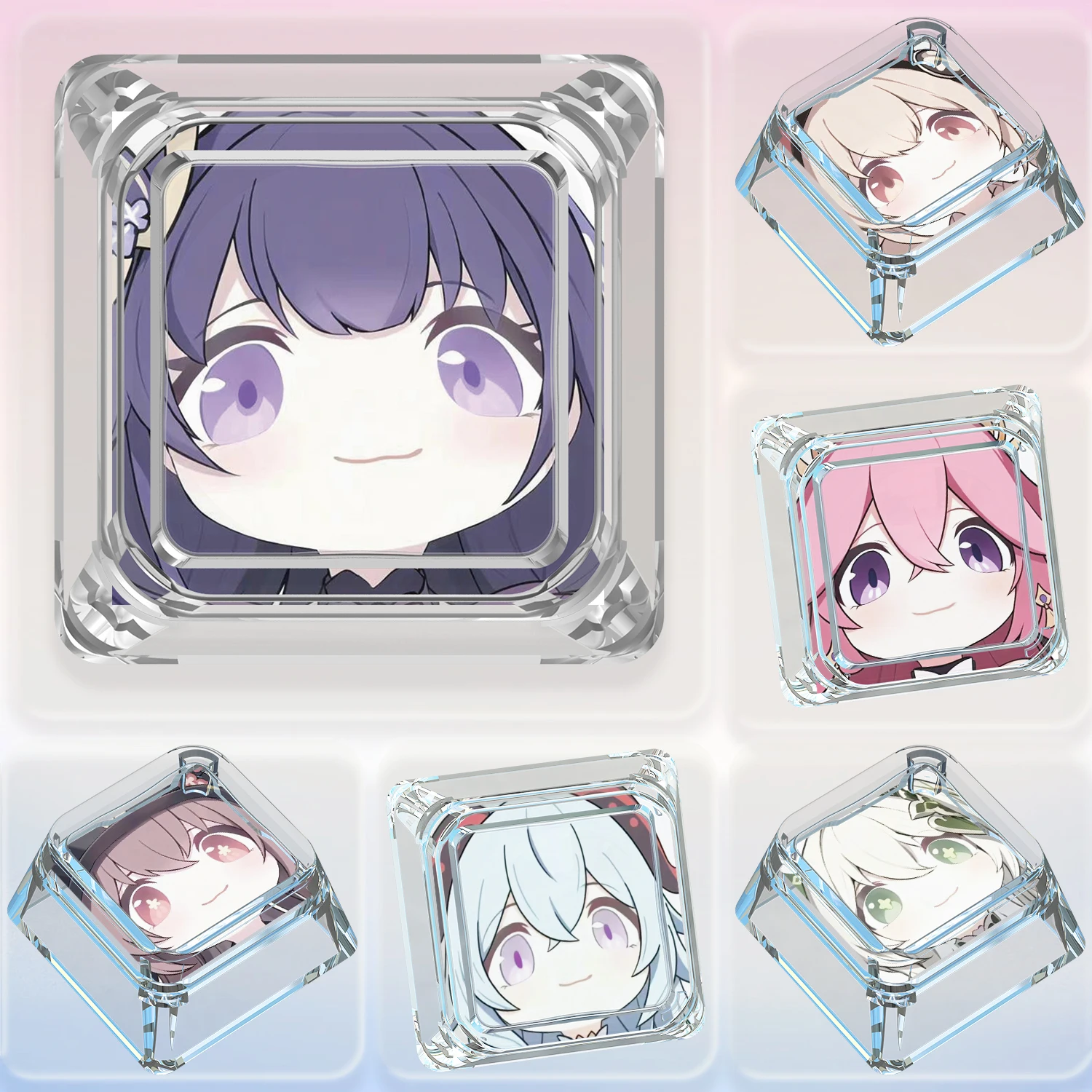Genshin Impact Coinage Large Mechanical Keyboard Personalized Keycap HuTao Single Transparent Night Devil Wooting Keycap
Genshin Impact Coinage Large Mechanical Keyboard Personalized Keycap HuTao Single Transparent Night Devil Wooting Keycap