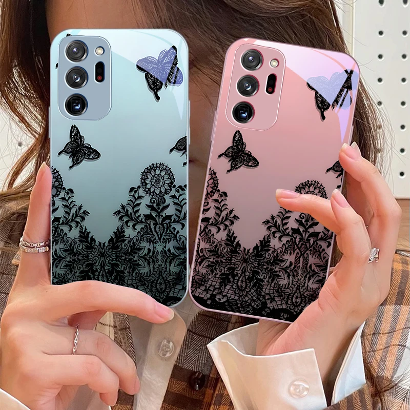 Gradient Black Butterfly For Samsung Galaxy Note 8 9 10 PRO 20 Ultra A01 02 03 Core 04E 4G 12 13 5G Tempering Glass Phone Case
Gradient Black Butterfly For Samsung Galaxy Note 8 9 10 PRO 20 Ultra A01 02 03 Core 04E 4G 12 13 5G Tempering Glass Phone Case