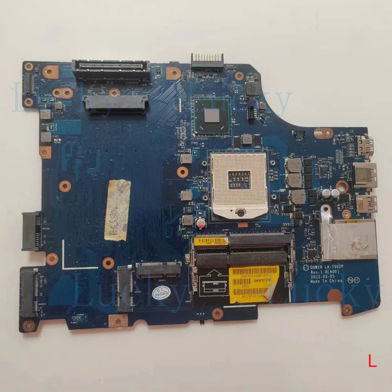 Для материнской платы ноутбука DELL E5530 LA-7902P
Для материнской платы ноутбука DELL E5530 LA-7902P