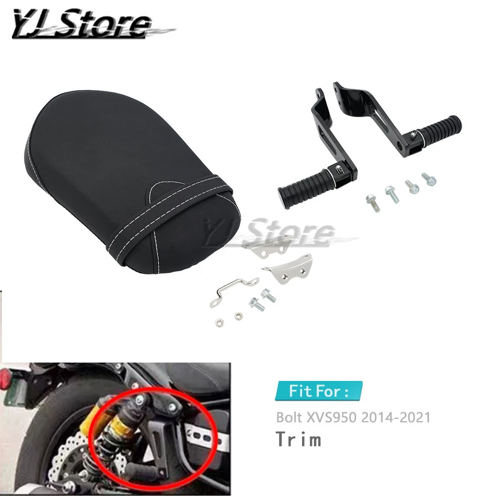 Fit For Yamaha Bolt XVS950 2014-2021 Motorcycle Accessories Footpegs Black Rear Passenger Seat Footrest Bracket Mount
Fit For Yamaha Bolt XVS950 2014-2021 Motorcycle Accessories Footpegs Black Rear Passenger Seat Footrest Bracket Mount