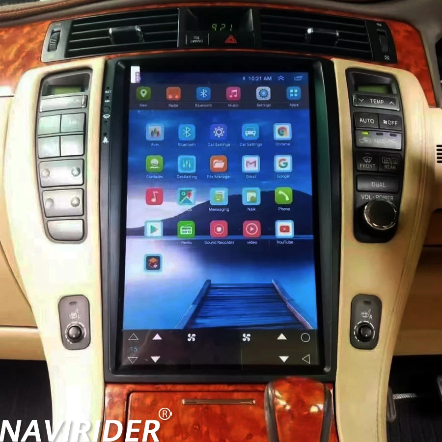 NaviRider 128 ГБ 12,8-дюймовый автомобильный радиоприемник с большим экраном Android 15 для Toyota Crown Atlet grs 184 2005-2009 GPS Мультимедийный видеоплеер
NaviRider 128 ГБ 12,8-дюймовый автомобильный радиоприемник с большим экраном Android 15 для Toyota Crown Atlet grs 184 2005-2009 GPS Мультимедийный видеоплеер