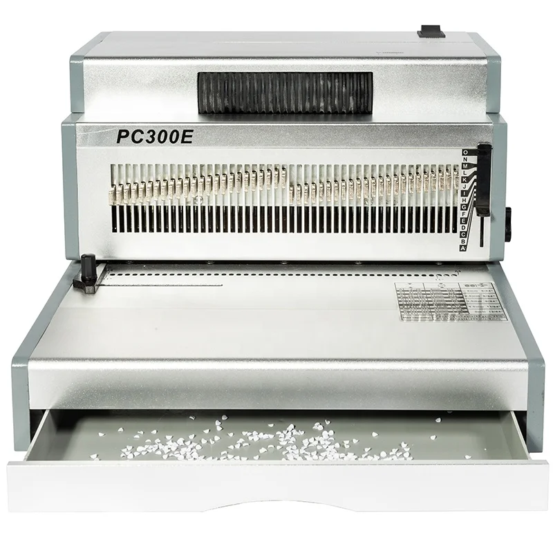 4: 1 Plastic Spiral Coil Book Binding Machine / 47 Holes Coil Binder Paper Binding Machine
4: 1 Plastic Spiral Coil Book Binding Machine / 47 Holes Coil Binder Paper Binding Machine