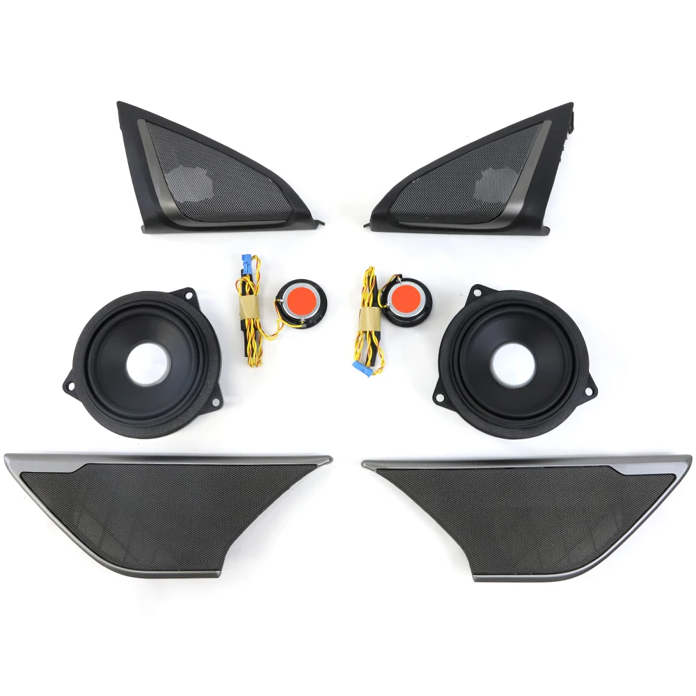 Car speaker cover for BMW G30 G38 5 Series tweeter music midrange stereo door panel speakers cover Upgrade Kit accessories
Car speaker cover for BMW G30 G38 5 Series tweeter music midrange stereo door panel speakers cover Upgrade Kit accessories