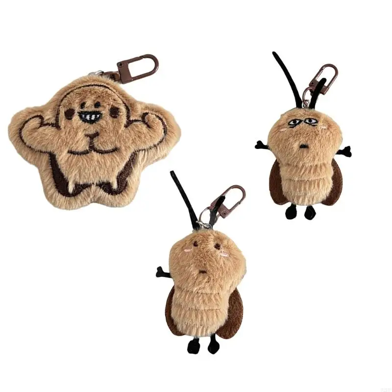 J2HF Lovely Cockroach Schoolbag Pendant Keychain Roach Funny Cockroach Cartoon Charm for Boys Girls Vending Machine 
J2HF Lovely Cockroach Schoolbag Pendant Keychain Roach Funny Cockroach Cartoon Charm for Boys Girls Vending Machine