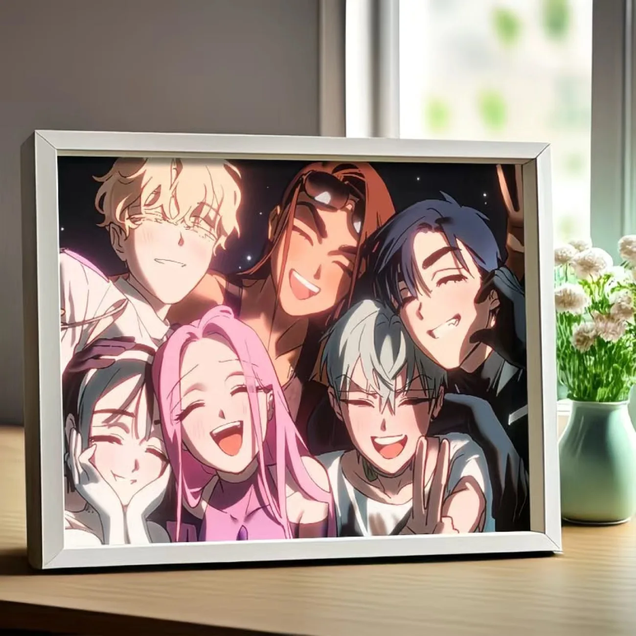 Чужой сцена, наклон, корейское аниме, периферийные устройства высокой четкости, изысканная фоторамка для косплея, высококачественное украшение
Чужой сцена, наклон, корейское аниме, периферийные устройства высокой четкости, изысканная фоторамка для косплея, высококачественное украшение