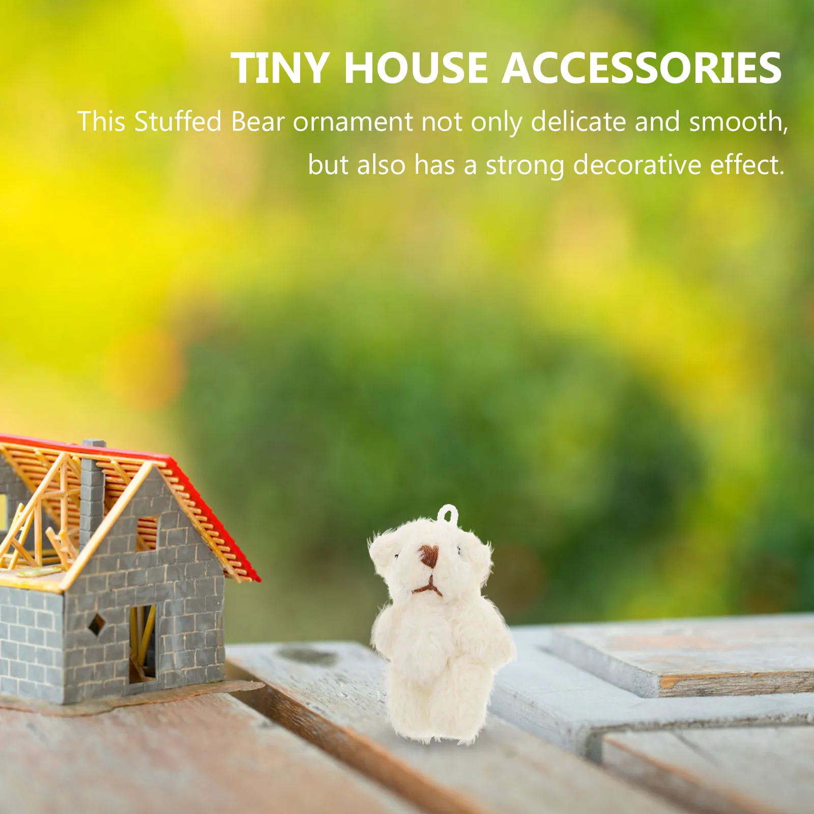 Miniature Jointed Bear Dollhouse Accessory Compact Bear Decoration Miniature House Ornament Tiny Decor Mini Ornament
Miniature Jointed Bear Dollhouse Accessory Compact Bear Decoration Miniature House Ornament Tiny Decor Mini Ornament