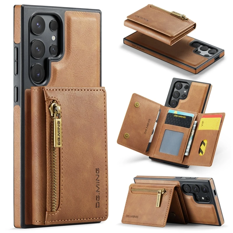 For Samsung Galaxy S24 S23 S22 S21 Ultra Plus FE Case Detachable Cards Slot Leather Magnetic Zipper Wallet Kickstand Back Cover
For Samsung Galaxy S24 S23 S22 S21 Ultra Plus FE Case Detachable Cards Slot Leather Magnetic Zipper Wallet Kickstand Back Cover