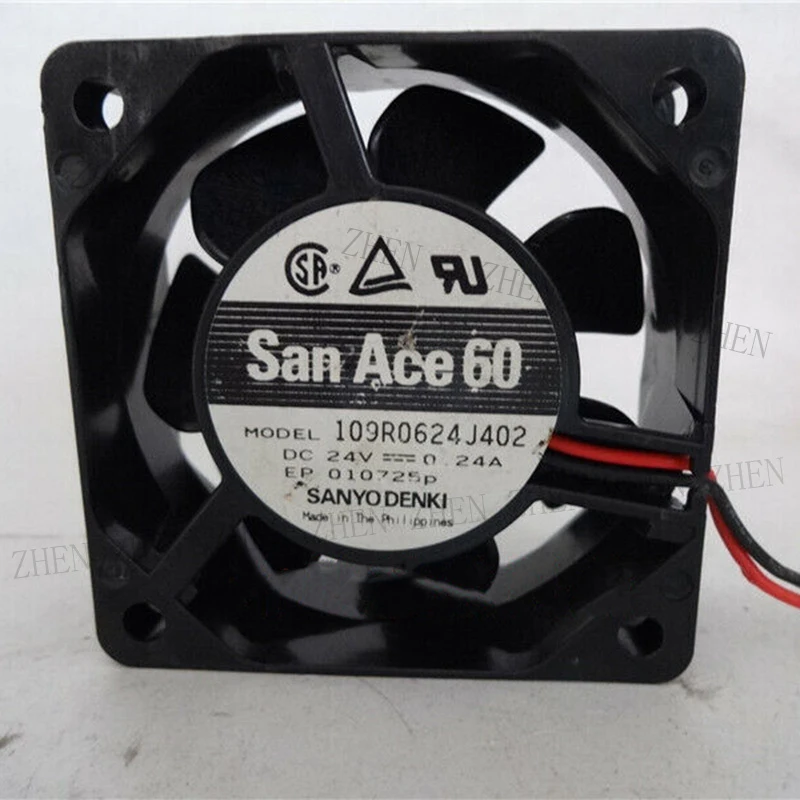 S New 109R0624J402 24V 0.24A cooling fan For SANYO
S New 109R0624J402 24V 0.24A cooling fan For SANYO