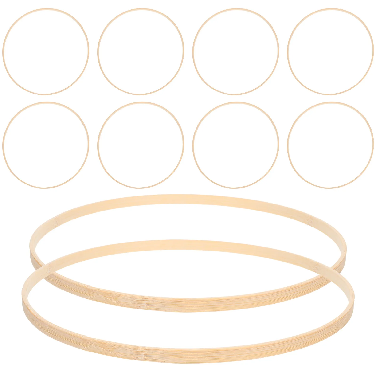 10Pcs Bamboo Craft Hoops 25Cm Floral Wreath Rings Versatile Wreath Frame for DIY Wedding Decor Macrame Dreamcatcher Projects
10Pcs Bamboo Craft Hoops 25Cm Floral Wreath Rings Versatile Wreath Frame for DIY Wedding Decor Macrame Dreamcatcher Projects