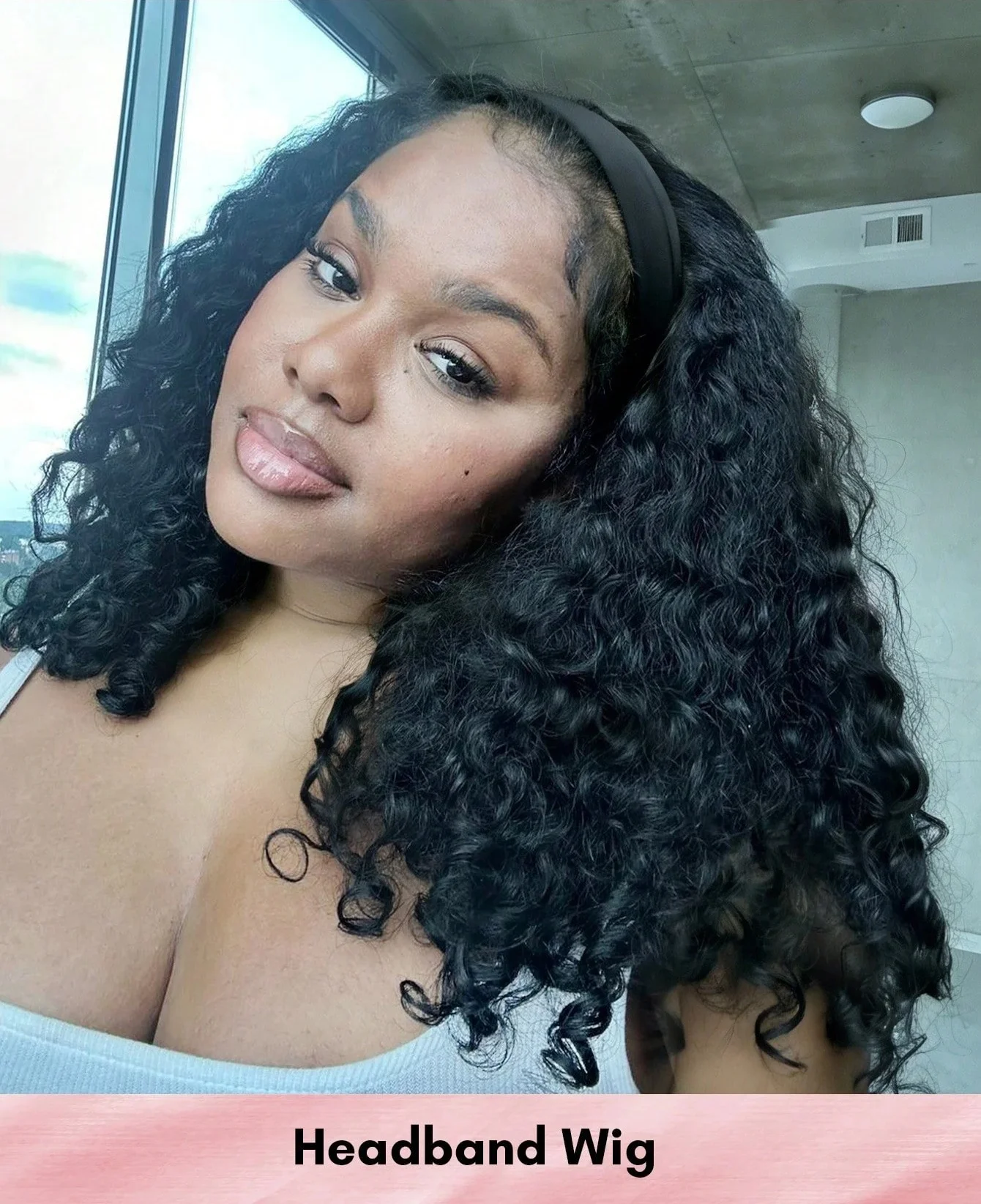30 40 Inch Burmese Curly Headband Wig Human Hair Without Glueless Wear and Go Full Machine Made Wig Natural Color Brazilian Wig
30 40 Inch Burmese Curly Headband Wig Human Hair Without Glueless Wear and Go Full Machine Made Wig Natural Color Brazilian Wig