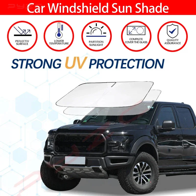 Windshield Sun Shade For Ford Ranger F150 F250 F350 T6 Sunshade Sun Visor Protector Foldable Blocks UV Rays Keep Your Car Cooler
Windshield Sun Shade For Ford Ranger F150 F250 F350 T6 Sunshade Sun Visor Protector Foldable Blocks UV Rays Keep Your Car Cooler