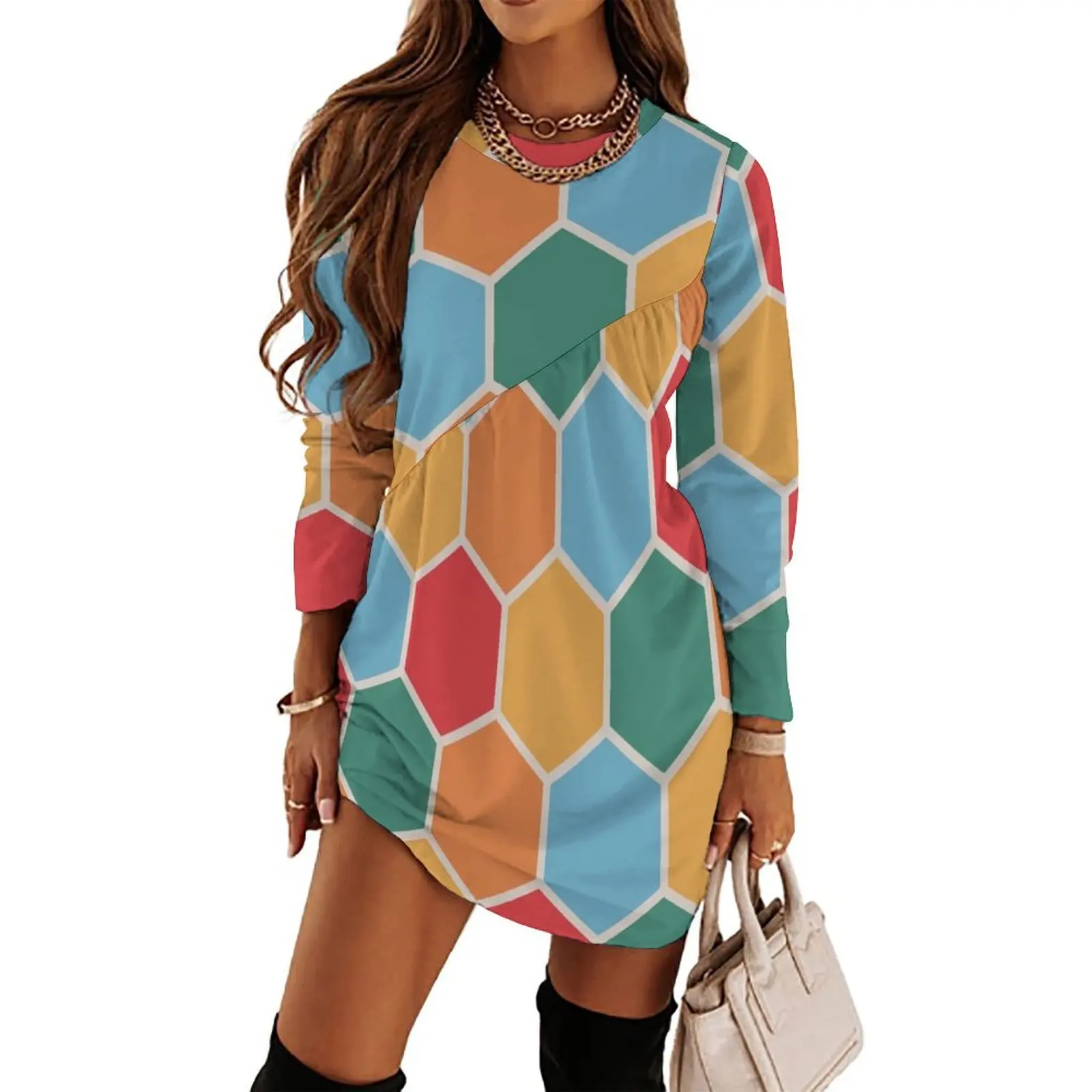 Wes Anderson The Darjeeling Limited Honeycomb Long Sleeved Dress women long dresses evening dresses luxury 2024 Female clothing
Wes Anderson The Darjeeling Limited Honeycomb Long Sleeved Dress women long dresses evening dresses luxury 2024 Female clothing