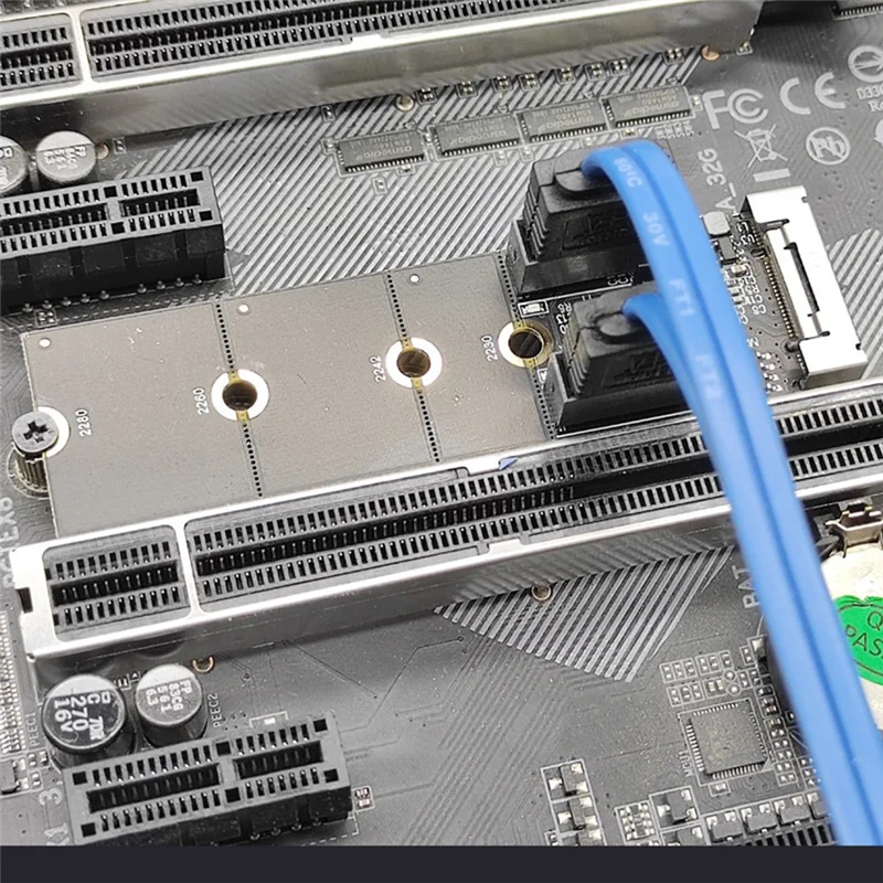 Модернизированная карта адаптера карты расширения M.2 KEY-M NVME PCI-E с 2 портами Sata3.0 без привода JMB582, поддерживает 2230 2242 2260 2280 слотов
Модернизированная карта адаптера карты расширения M.2 KEY-M NVME PCI-E с 2 портами Sata3.0 без привода JMB582, поддерживает 2230 2242 2260 2280 слотов