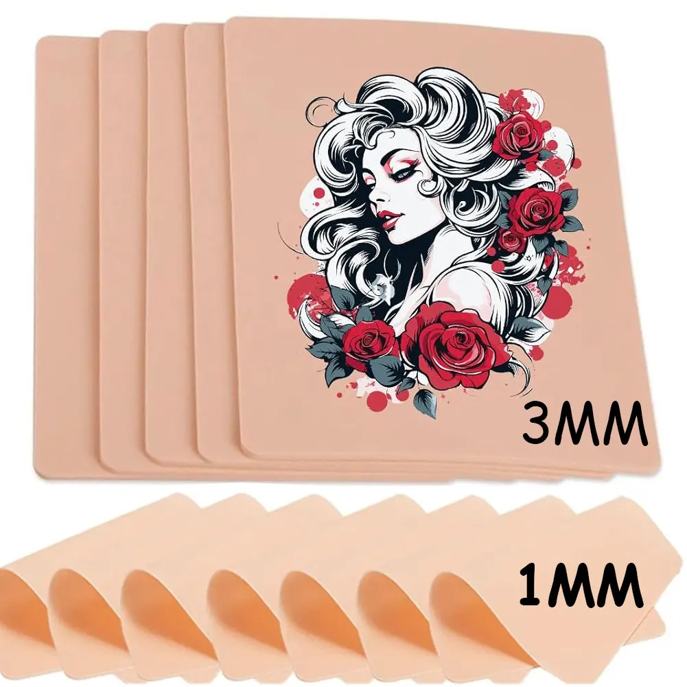 Tattoo Practice Skin Silicone Empty Fake Skin Double-Sided Tattoo Beginner Training Skin Permanent Makeup Tattoo Accessories
Tattoo Practice Skin Silicone Empty Fake Skin Double-Sided Tattoo Beginner Training Skin Permanent Makeup Tattoo Accessories