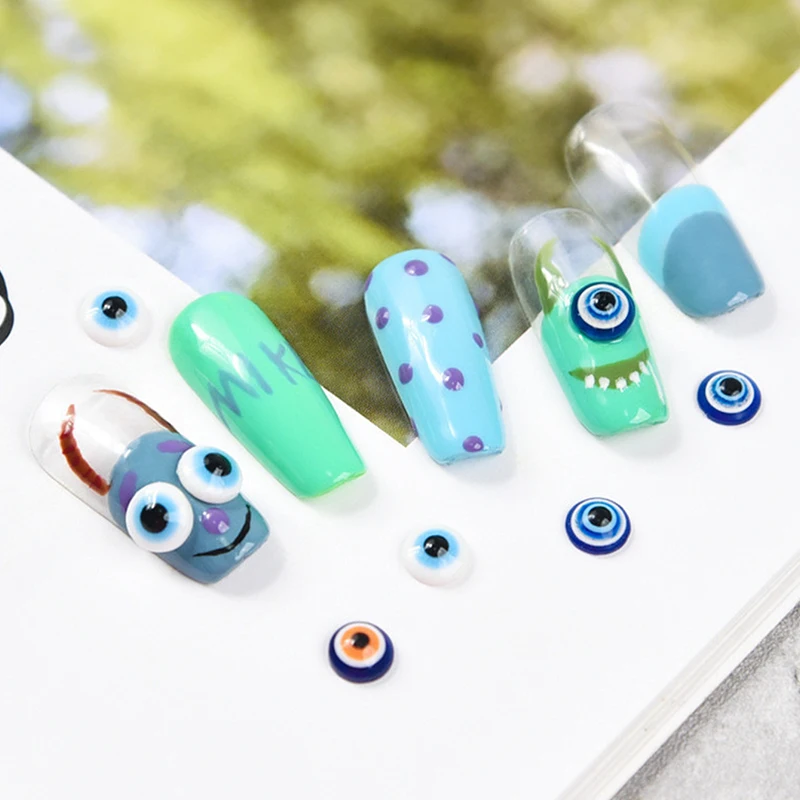 2024 Cartoon Eyes Nail Art Decorations 3D Nail Art Charms Blue Eyes Nail Rhinestones Resin Fish Eyes Nail Diamond Sequins Mixed
2024 Cartoon Eyes Nail Art Decorations 3D Nail Art Charms Blue Eyes Nail Rhinestones Resin Fish Eyes Nail Diamond Sequins Mixed