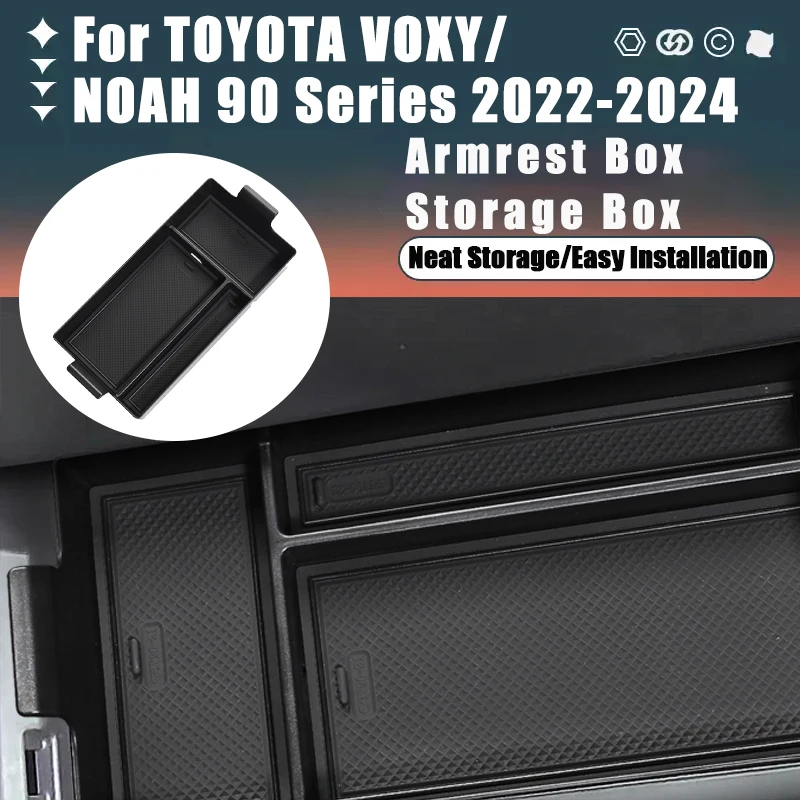 For TOYOTA VOXY/NOAH 90 Series 2022-2024 2023 Armrest Box Storage Box Modification Stowing Tidying Box Car Internal Accessories
For TOYOTA VOXY/NOAH 90 Series 2022-2024 2023 Armrest Box Storage Box Modification Stowing Tidying Box Car Internal Accessories
