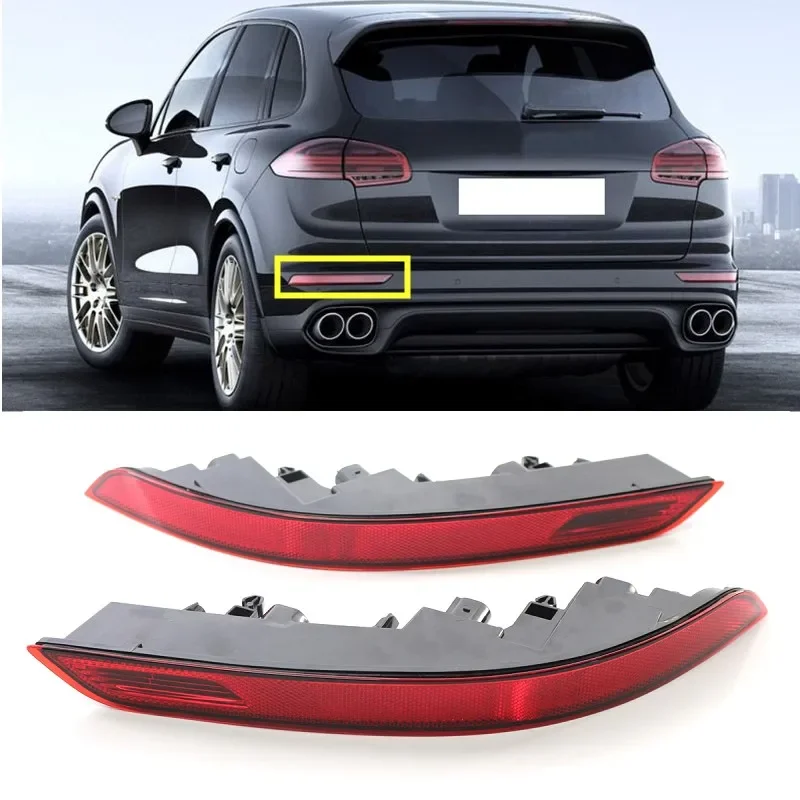 Car Rear Bumper Taillight Reflector Light For Porsche Cayenne 2015-2017 95863110510 95863110610 Parking Brake Lamp
Car Rear Bumper Taillight Reflector Light For Porsche Cayenne 2015-2017 95863110510 95863110610 Parking Brake Lamp