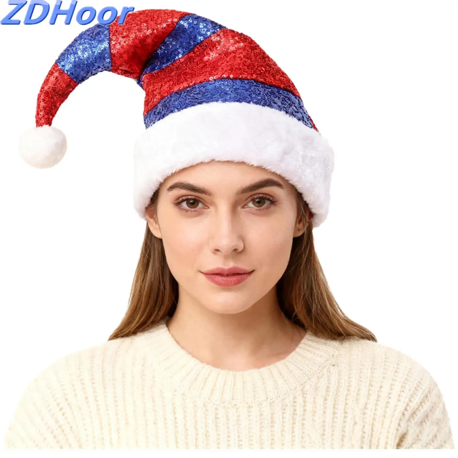 Рождественская шляпа эльфа с блестящими блестками в полоску, шляпы Санта-Клауса на Новый год, праздничный костюм, подарочный аксессуар
Рождественская шляпа эльфа с блестящими блестками в полоску, шляпы Санта-Клауса на Новый год, праздничный костюм, подарочный аксессуар