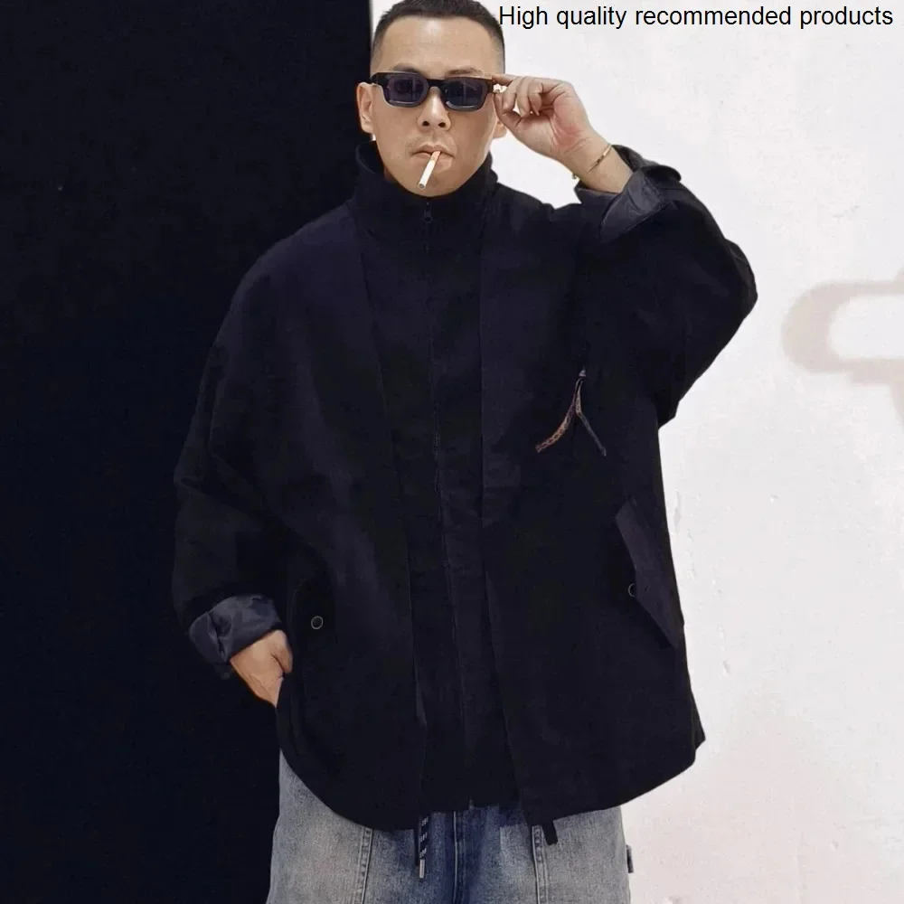 Taoist Robe Coat Men Chinese Streetwear Fashion Vintage Loose Casual Spring Autumn Cardigan Jacket Cityboy Kimono Coat Outerwear
Taoist Robe Coat Men Chinese Streetwear Fashion Vintage Loose Casual Spring Autumn Cardigan Jacket Cityboy Kimono Coat Outerwear