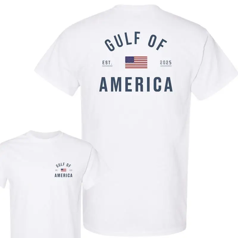 "Gulf of America T-Shirt for Women | Patriotic USA Flag Graphic Tee | Funny 4th of July Celebration Gift"
"Gulf of America T-Shirt for Women | Patriotic USA Flag Graphic Tee | Funny 4th of July Celebration Gift"
