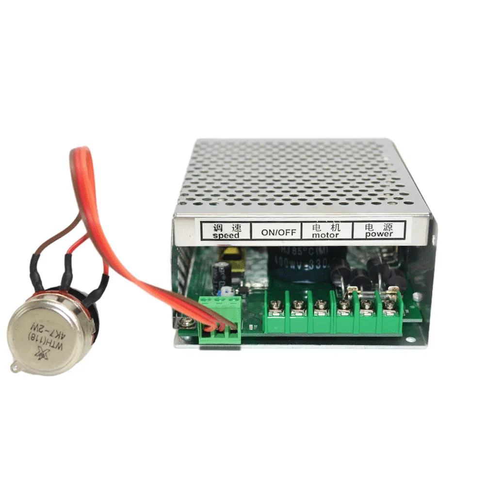 DC Permanent Magnet Brush Motor Governor PWM 750W Controller 220V Motor Speed Adjustable Regulator for Servo Motor
DC Permanent Magnet Brush Motor Governor PWM 750W Controller 220V Motor Speed Adjustable Regulator for Servo Motor