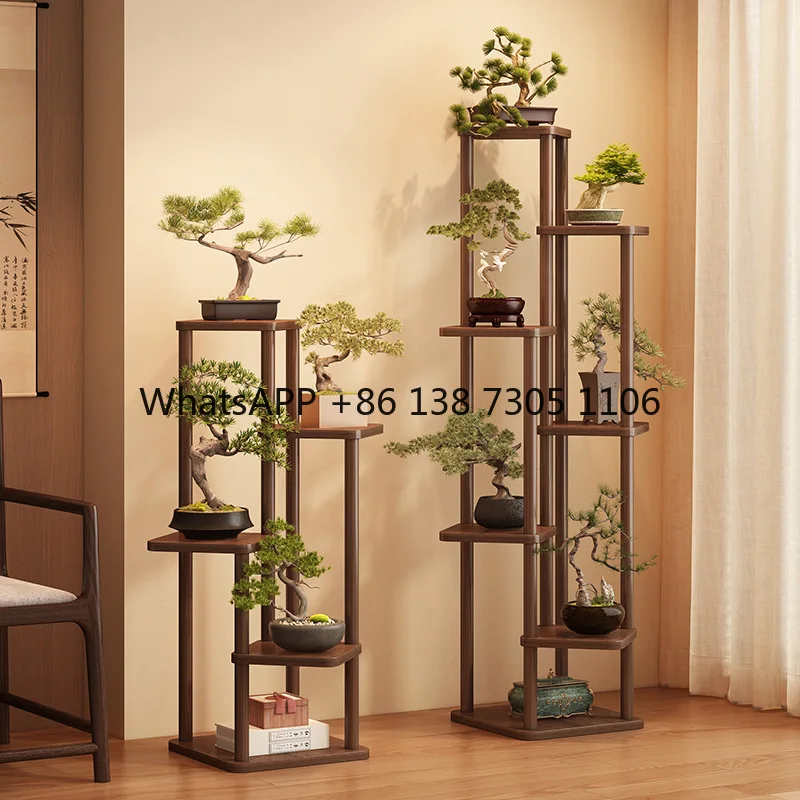 Flower shelf living room floor-to-ceiling movable flower stand balcony plant Chinese multi-layer flower pot bracket
Flower shelf living room floor-to-ceiling movable flower stand balcony plant Chinese multi-layer flower pot bracket