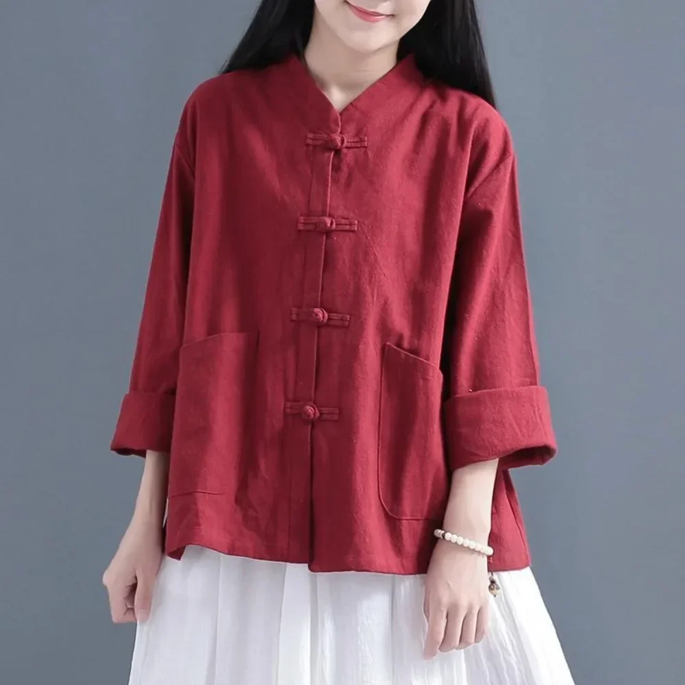 Thin Coat Women Jackets for Women Clothing Harajuku Cotton Linen Ethnic Style Vintage Fashion Clothes Elegant Autumn Streetwear
Thin Coat Women Jackets for Women Clothing Harajuku Cotton Linen Ethnic Style Vintage Fashion Clothes Elegant Autumn Streetwear