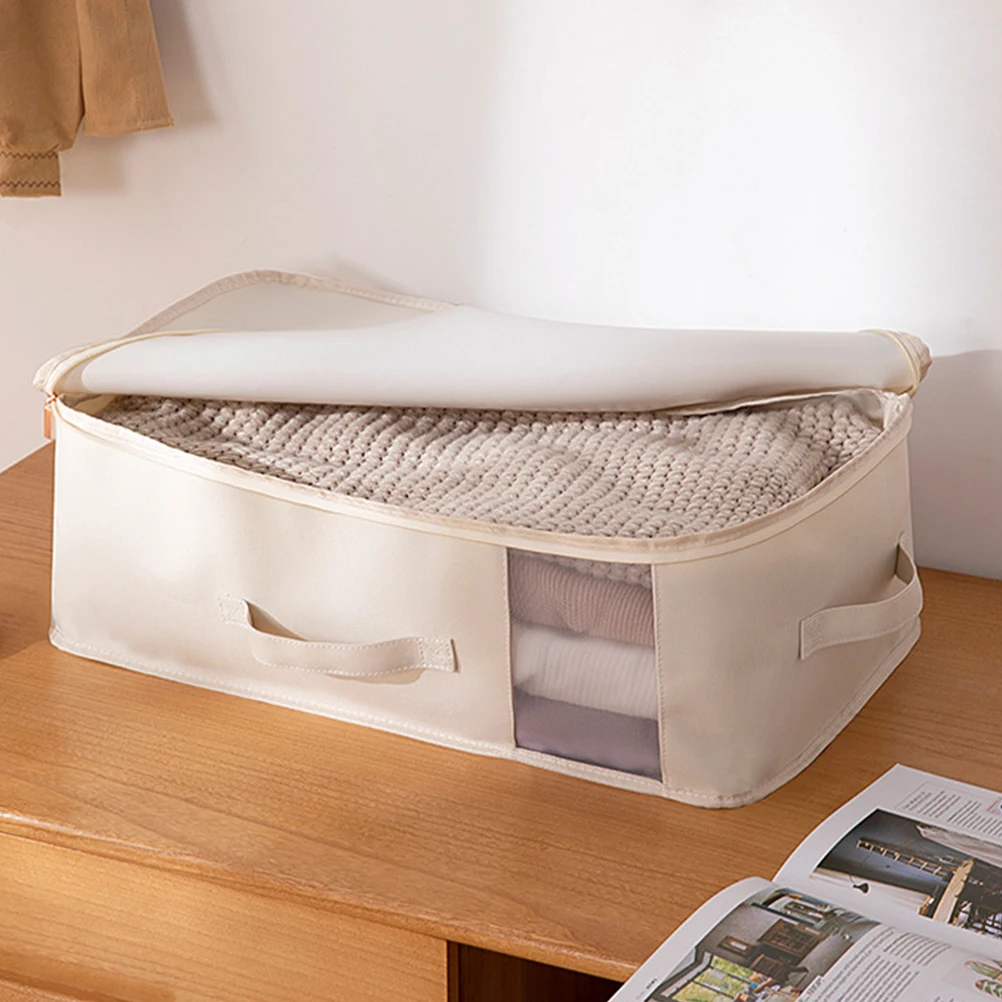 Space Saving Foldable Comforter Storage Bag With Transparent Window Design Multipurpose Storage Case For Bedding
Space Saving Foldable Comforter Storage Bag With Transparent Window Design Multipurpose Storage Case For Bedding