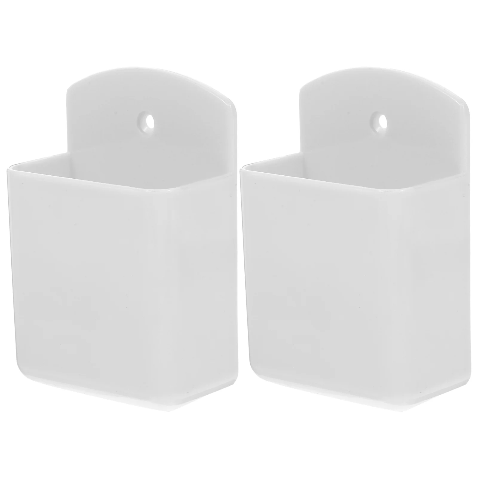 2 Pcs Mount Control Holder White Storage Box ganizers Remote Control ganizer for Bedroom Living Room Remote ganizer
2 Pcs Mount Control Holder White Storage Box ganizers Remote Control ganizer for Bedroom Living Room Remote ganizer