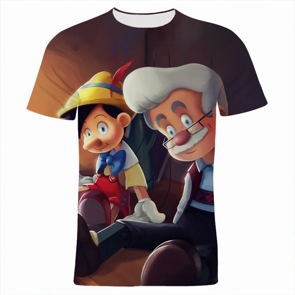 Disney Pinocchio T-Shirts Cartoon Anime 3D Print Streetwear Men Women Casual Fashion Oversized T Shirt Kids Boys Girls Tees Tops
Disney Pinocchio T-Shirts Cartoon Anime 3D Print Streetwear Men Women Casual Fashion Oversized T Shirt Kids Boys Girls Tees Tops